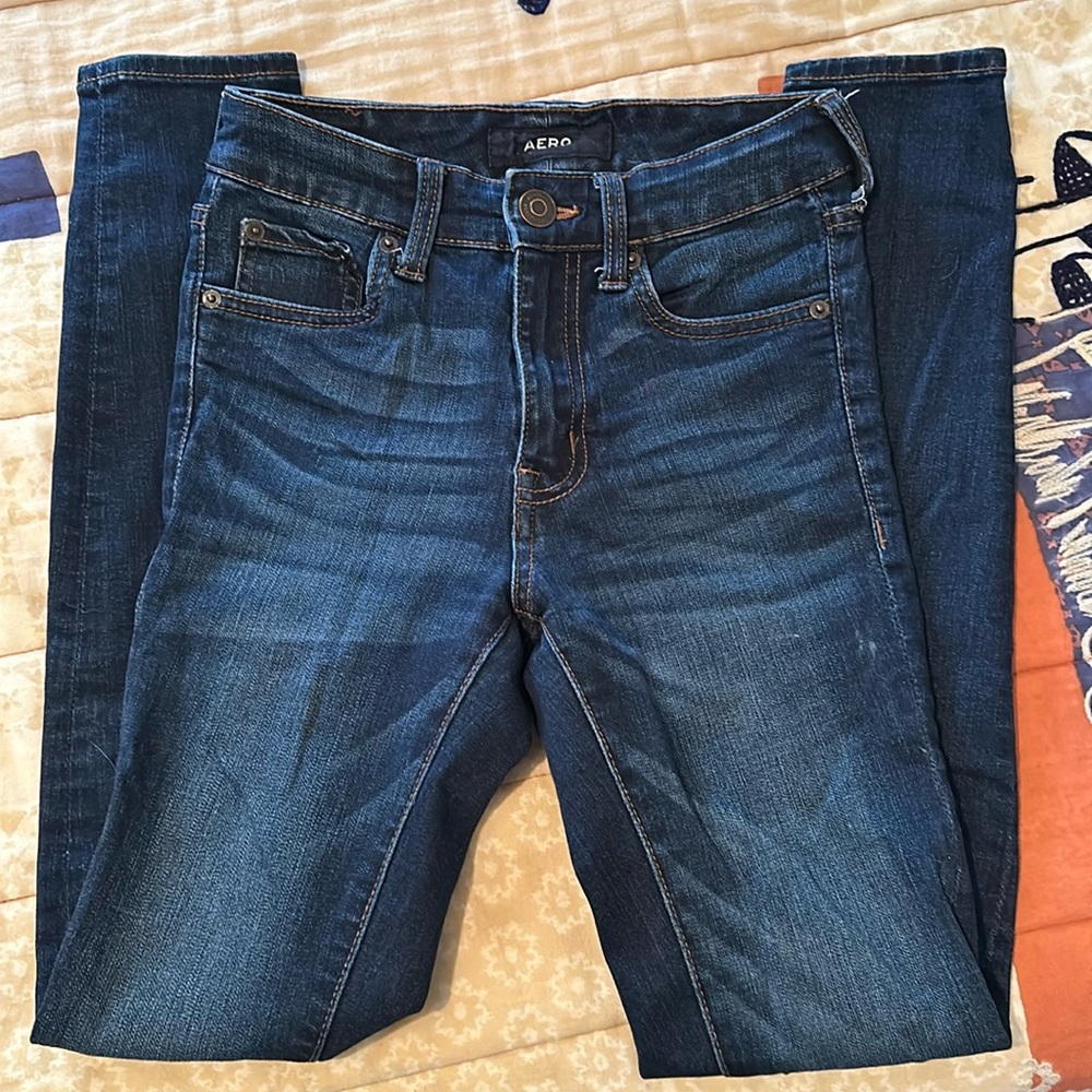 Aeropostale High Rise Skinny Jeans